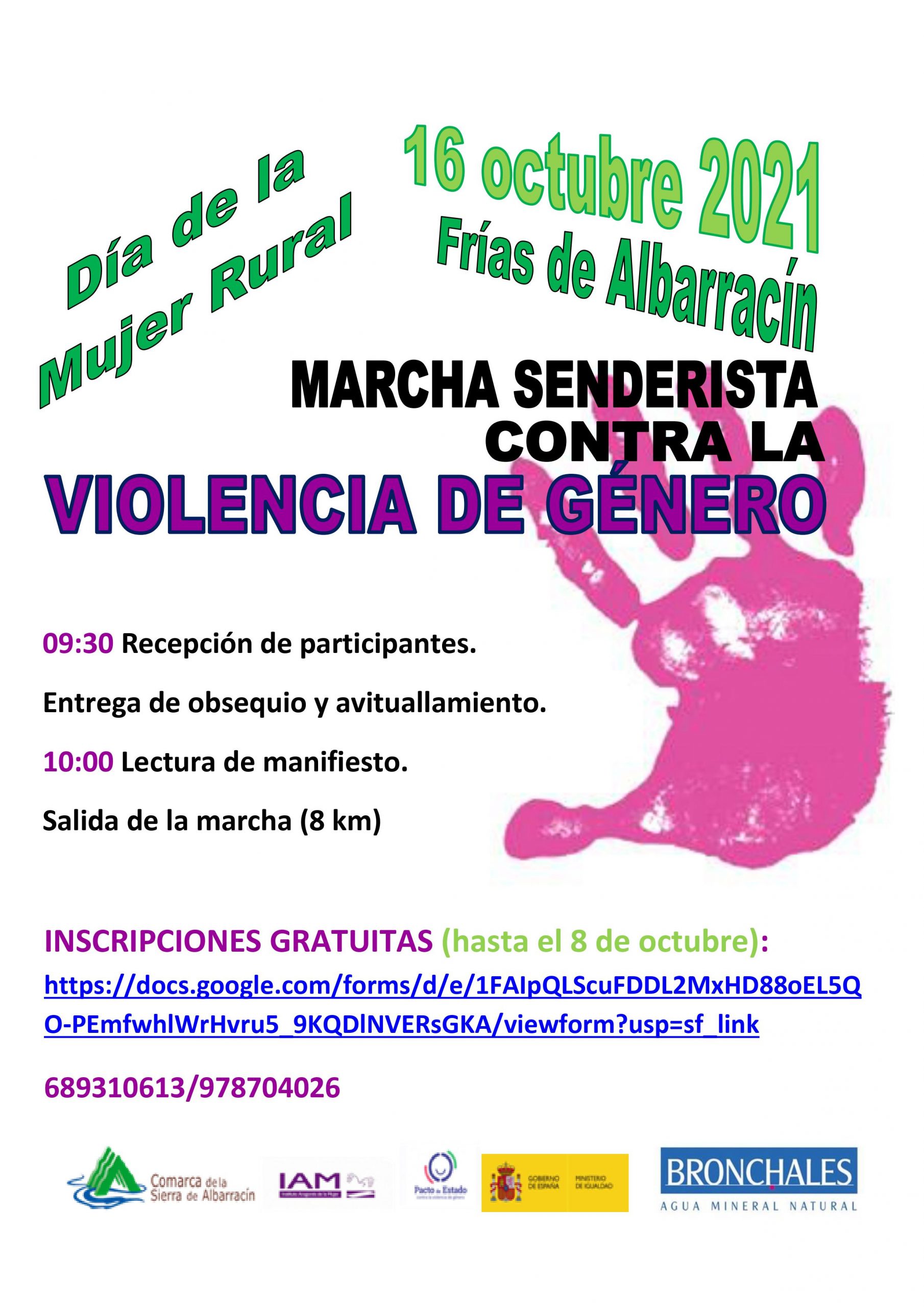 Marcha senderista Día de la Mujer Rural