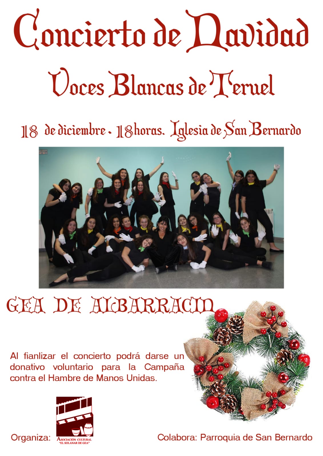 Concierto de Navidad en Gea de Albarracín
