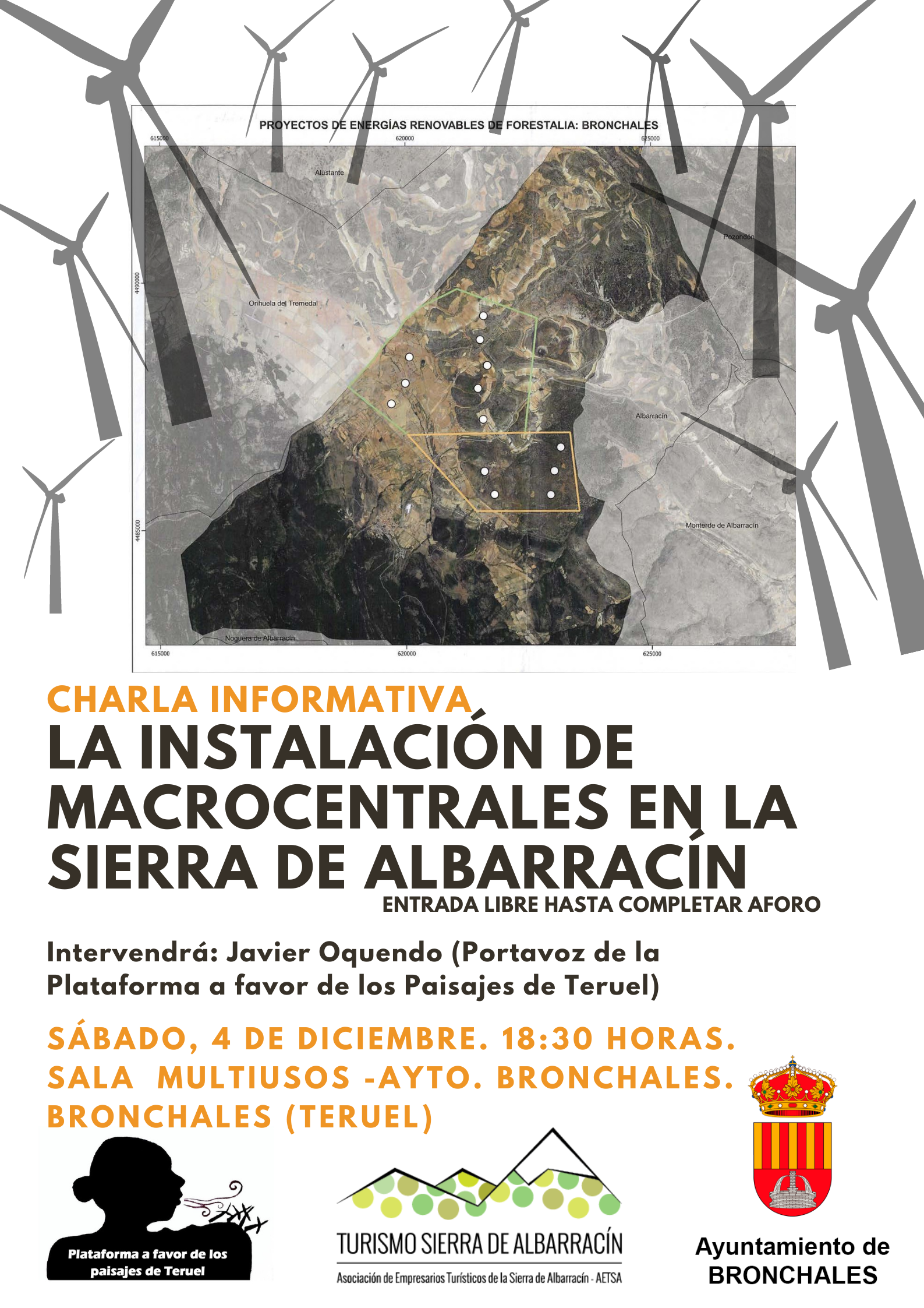 Charla: la instalación de macrocentrales en la Sierra de Albarracín