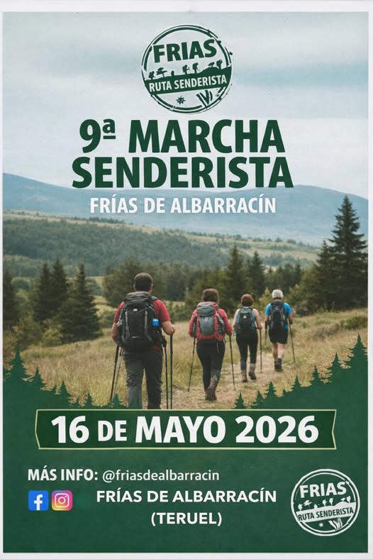 Marcha senderista Frías de Albarracín, 2026