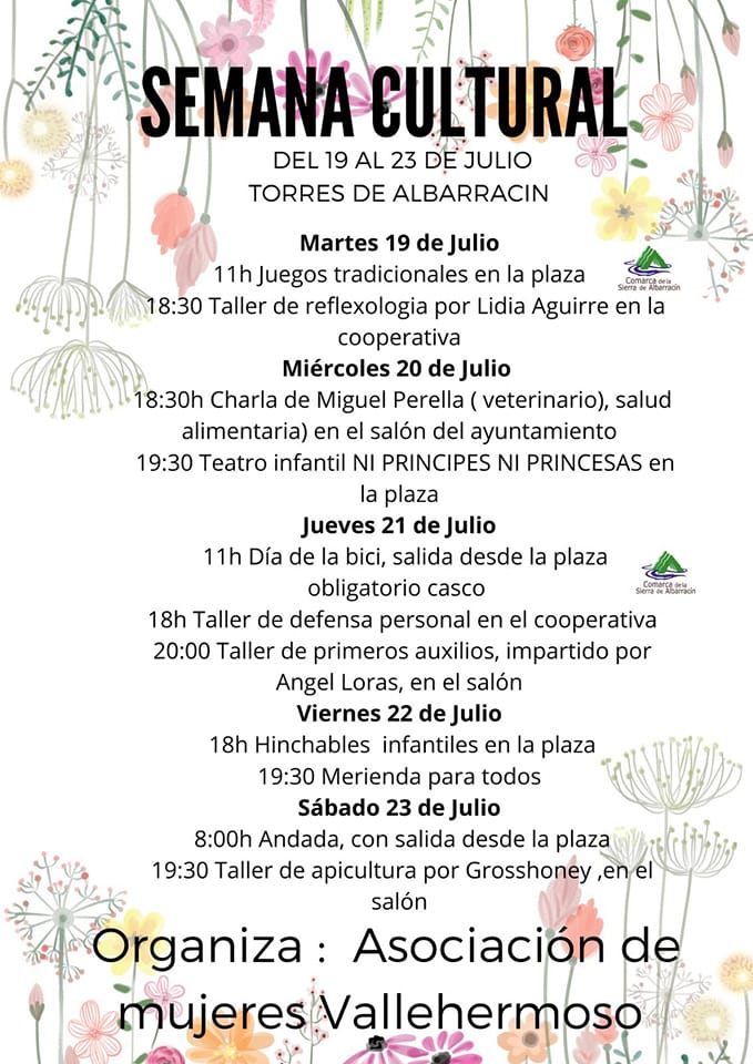 Semana cultural de Torres de Albarracín 2022