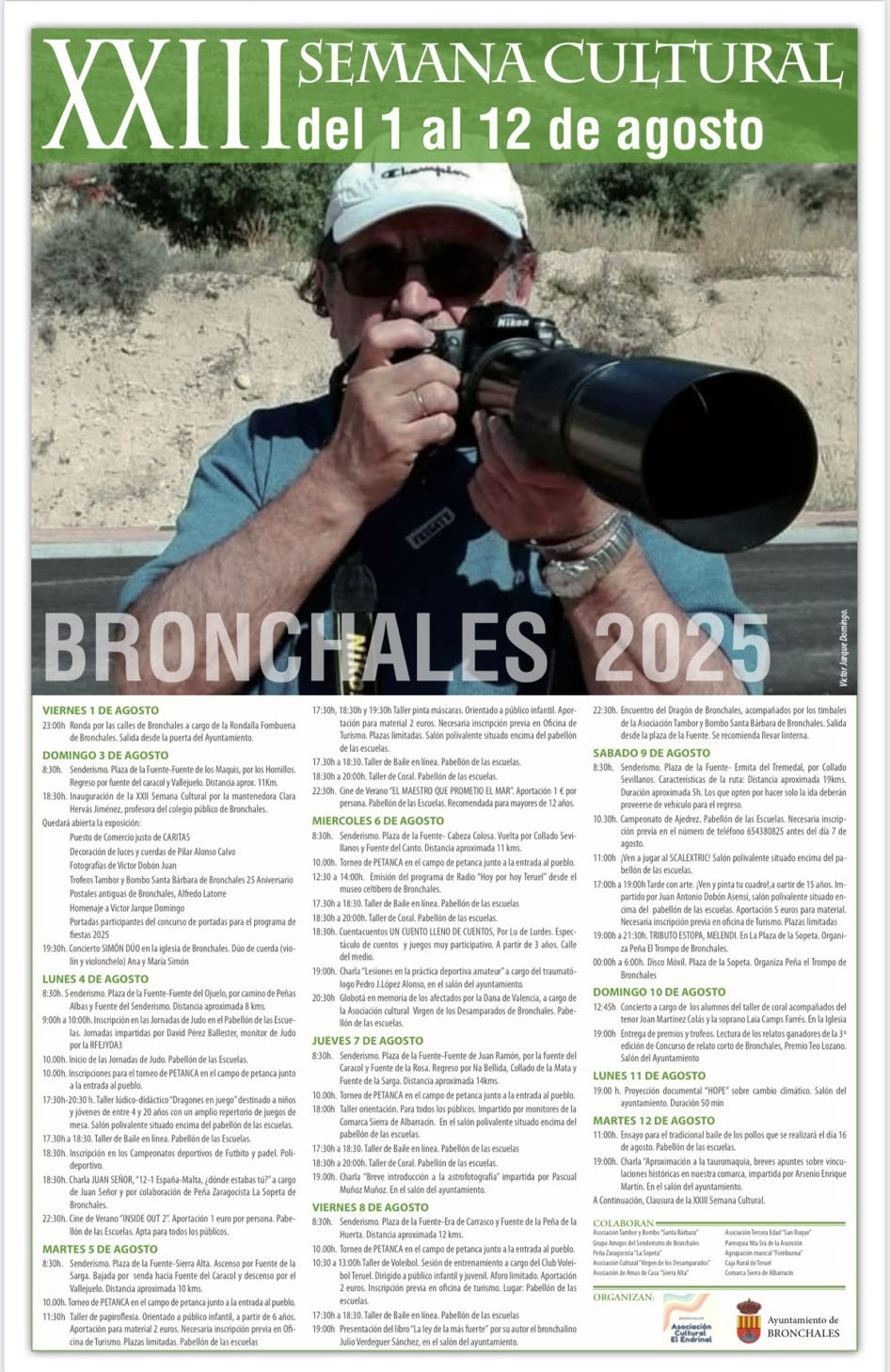 Semana cultural de Bronchales 2025