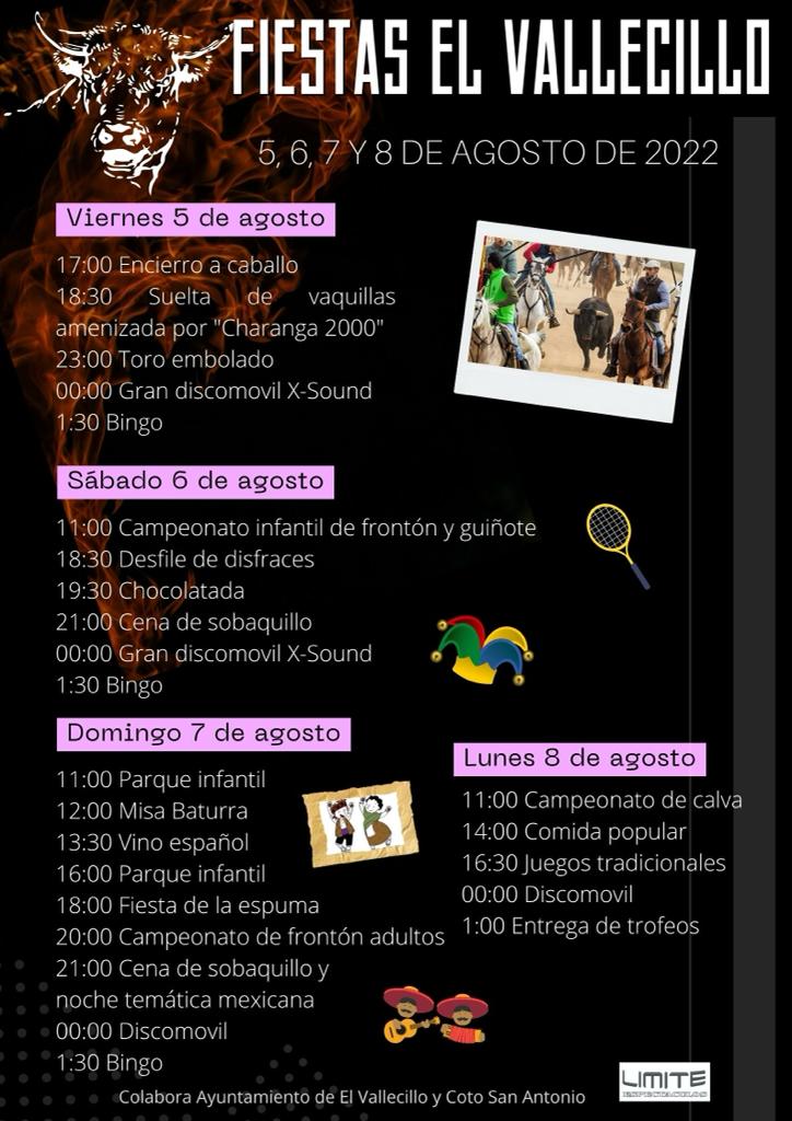 Fiestas de El Vallecillo 2022