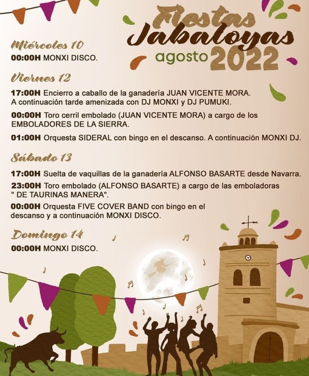 Fiestas de Jabaloyas 2022
