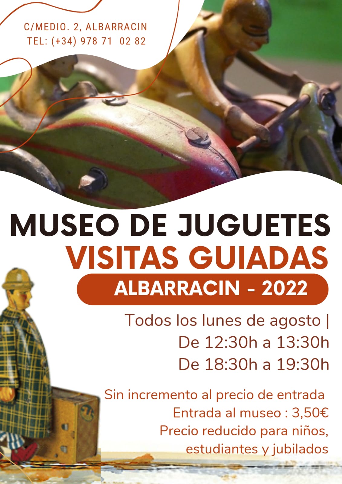 VISITAS GUIADAS POR EL MUSEO DE JUGUETES