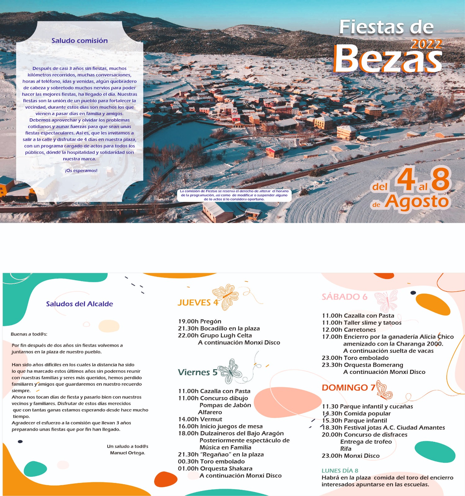 Fiestas de Bezas 2022