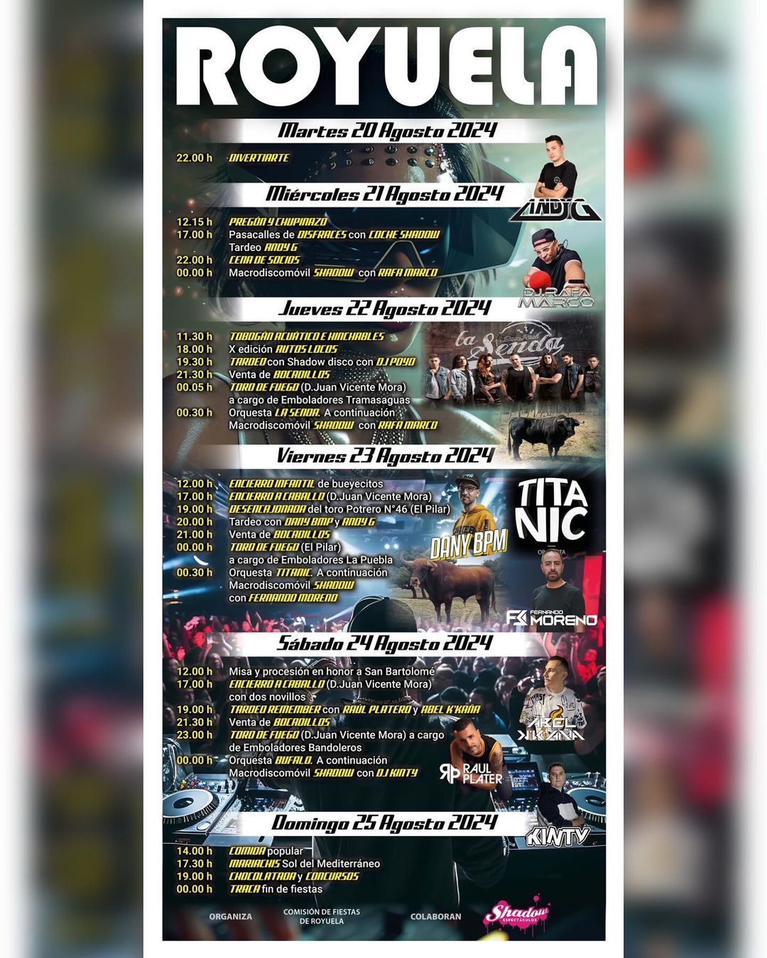 Fiestas Royuela 2024