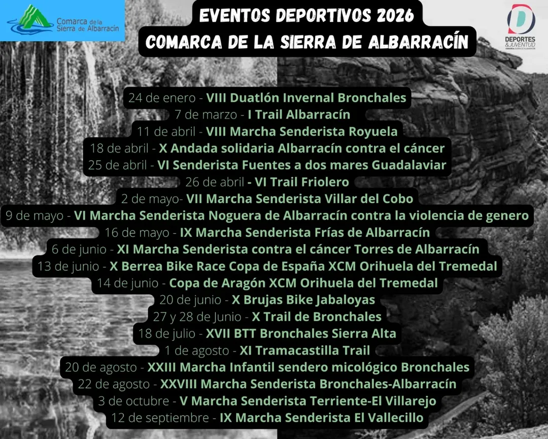 Marcha  senderista Noguera de Albarracín, 2026
