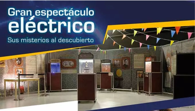 Exposición. Gran espectáculo eléctrico. Sus misterios al descubierto.