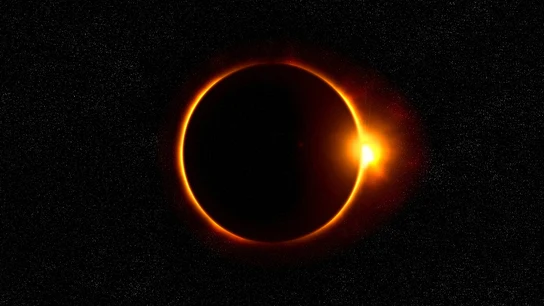 Eclipse solar total en la Sierra de Albarracín (Teruel)