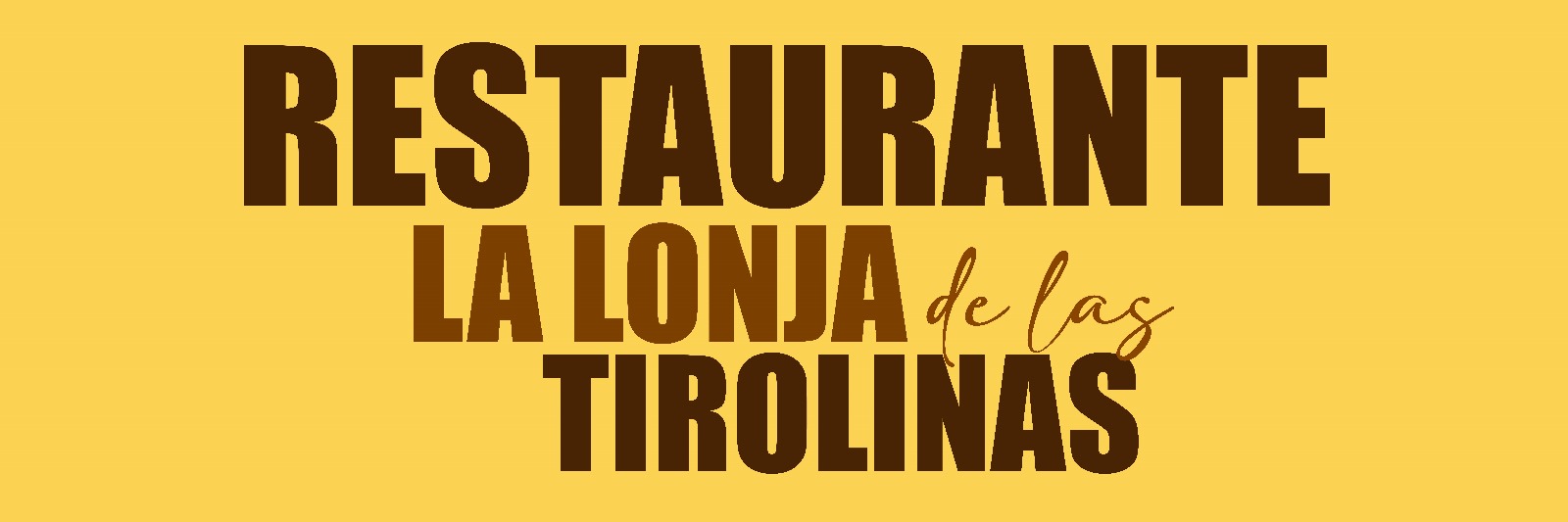 Bar restaurante la Lonja de las Tirolinas