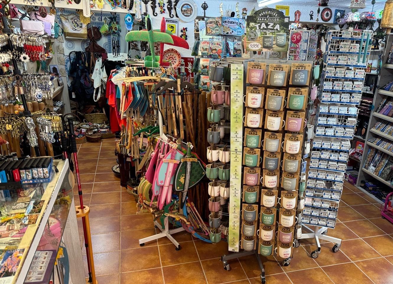 tienda de recuerdos