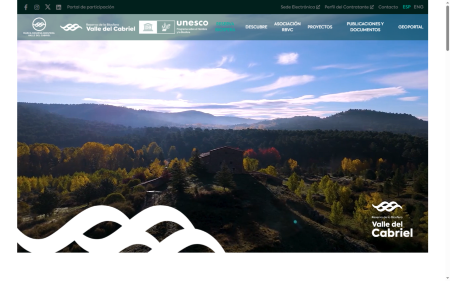 La Reserva de la Biosfera Valle del Cabriel estrena web