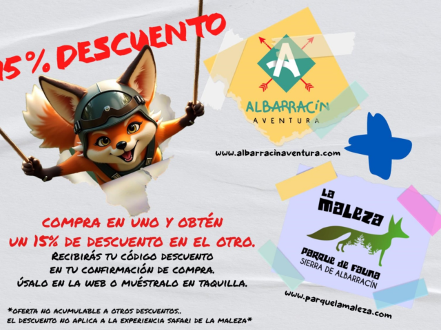 Descuento la Maleza/Albarracín Aventura