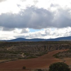 Dolina en forma de embudo Celada de Bronchales