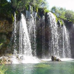 Cascada de San Pedro, el Vallecillo